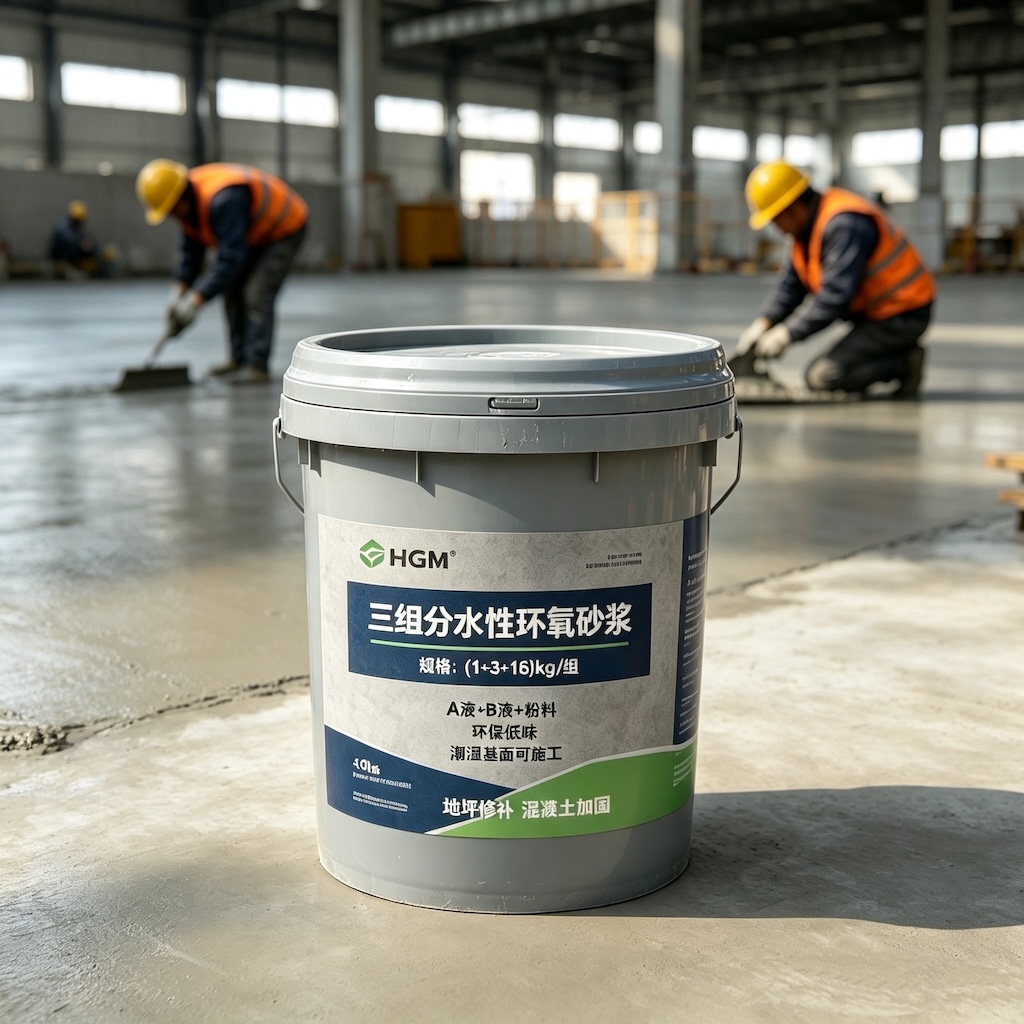白下三组份水性环氧砂浆